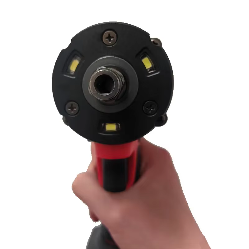 Clé à impac sans balais 500N.m, pilote électrique de réparation 1/2 ", tournevis sans fil, 4 vitesse