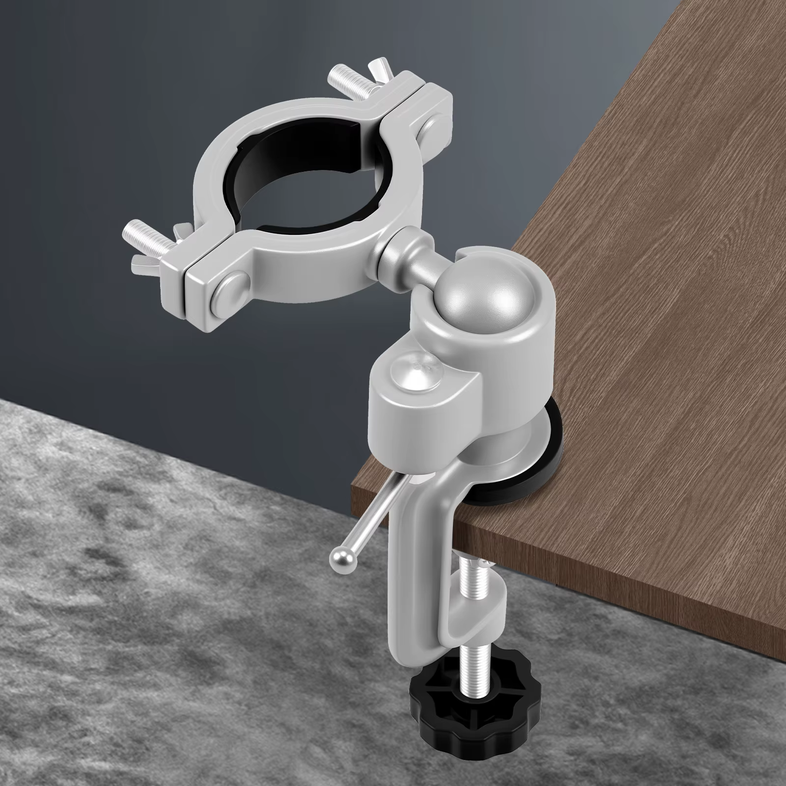 Outil de bricolage 360 °   Support de perceuse électrique rotatif, pince d'étau sur étau de Table po