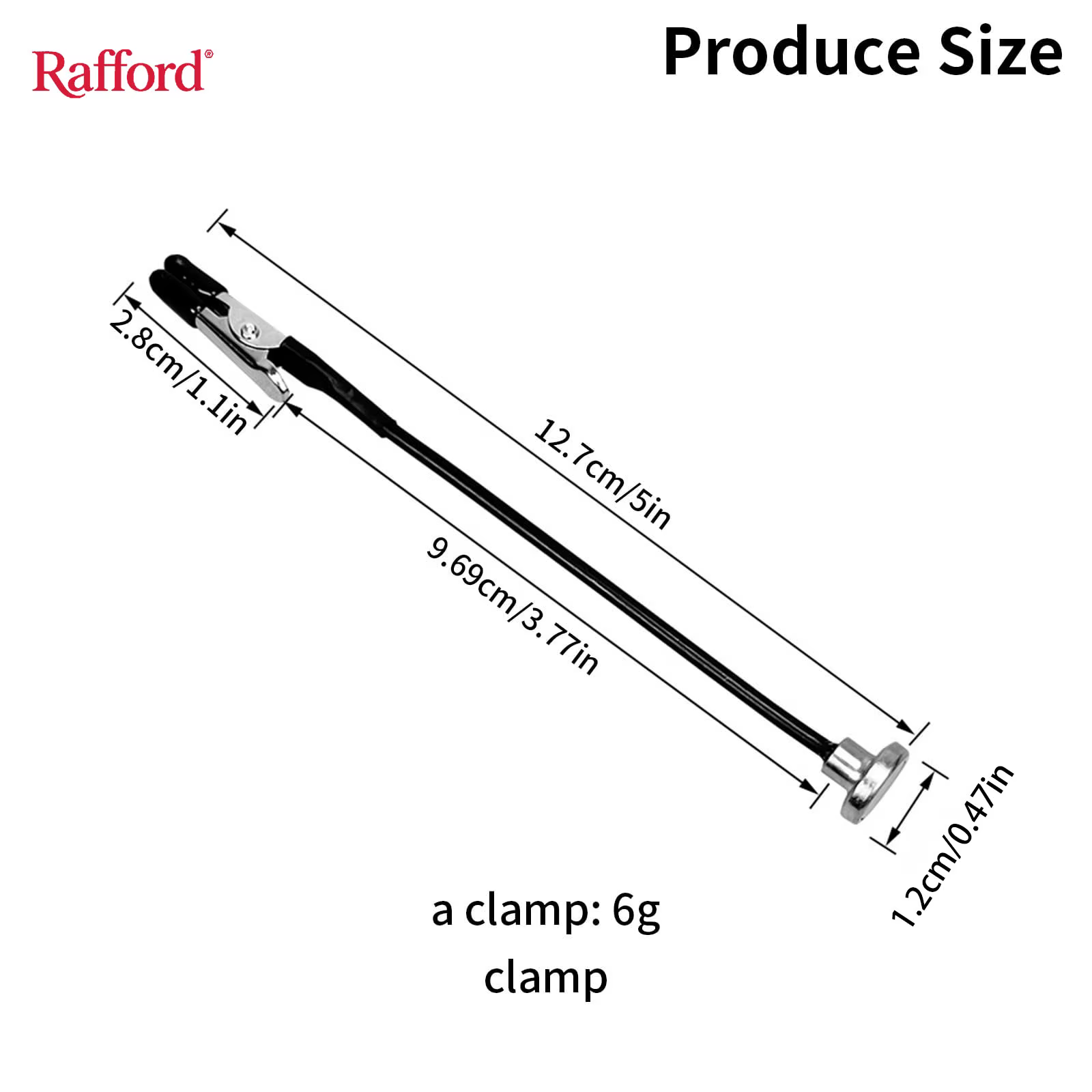 Outil de soudure à base magnétique Rafford - 360 °   Support de PCB à bras flexibles avec pinces cro