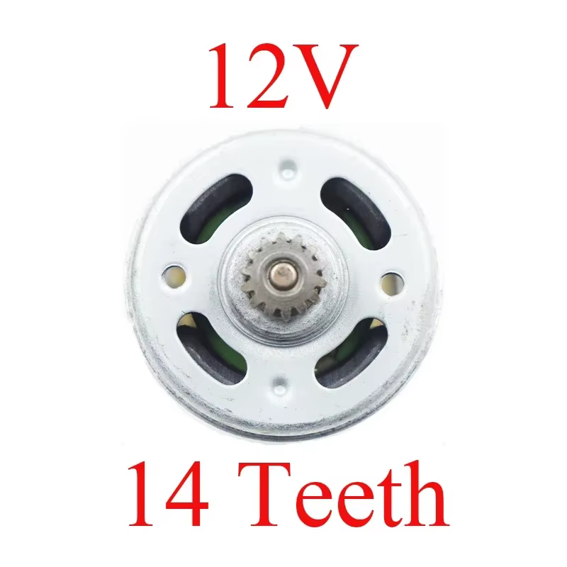 Moteur à engrenages à courant continu RS-550 9.6V 12V 14.4V 16.8V 18V 21V pour Makita DeWalt pour Bo