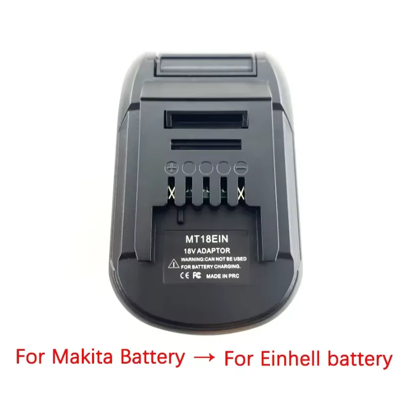 Convertisseur adaptateur de batterie pour batterie Li-ion Makita 18V pour batterie au Lithium Einhel