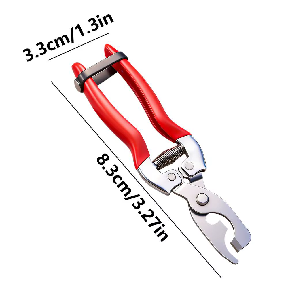 Sécateur multifonctionnel à double tête pour la taille des bourgeons, cisaille de jardinage, outil h