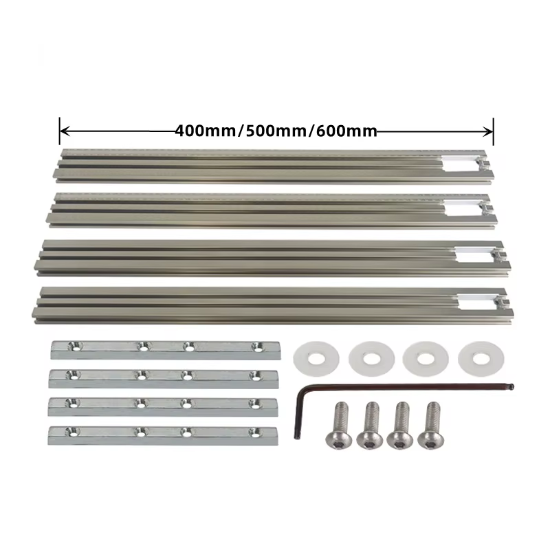 Machine de découpage, rainure de fraisage, Rail de guidage de gravure, support réglable multifonctio