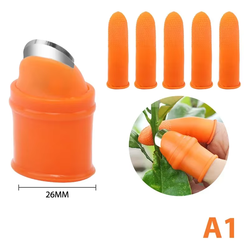 Outil de jardinage manuel : Cisaille à pouce, Ciseaux de taille, Séparateur de légumes, Outil à doig