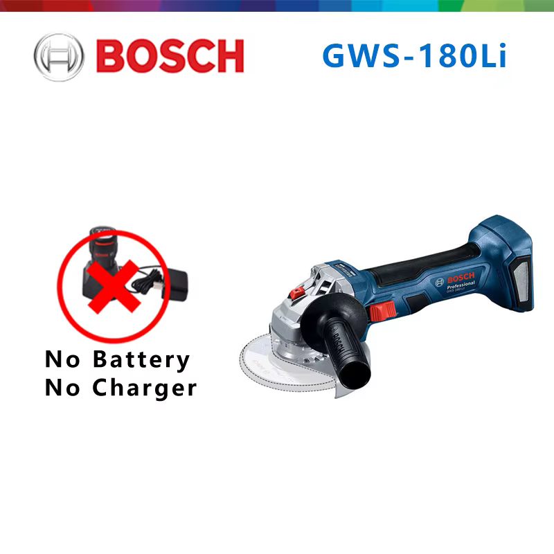 BOSwivel-Meuleuse d'angle électrique sans fil, rectifieuse et découpeuse de métal, outils profession