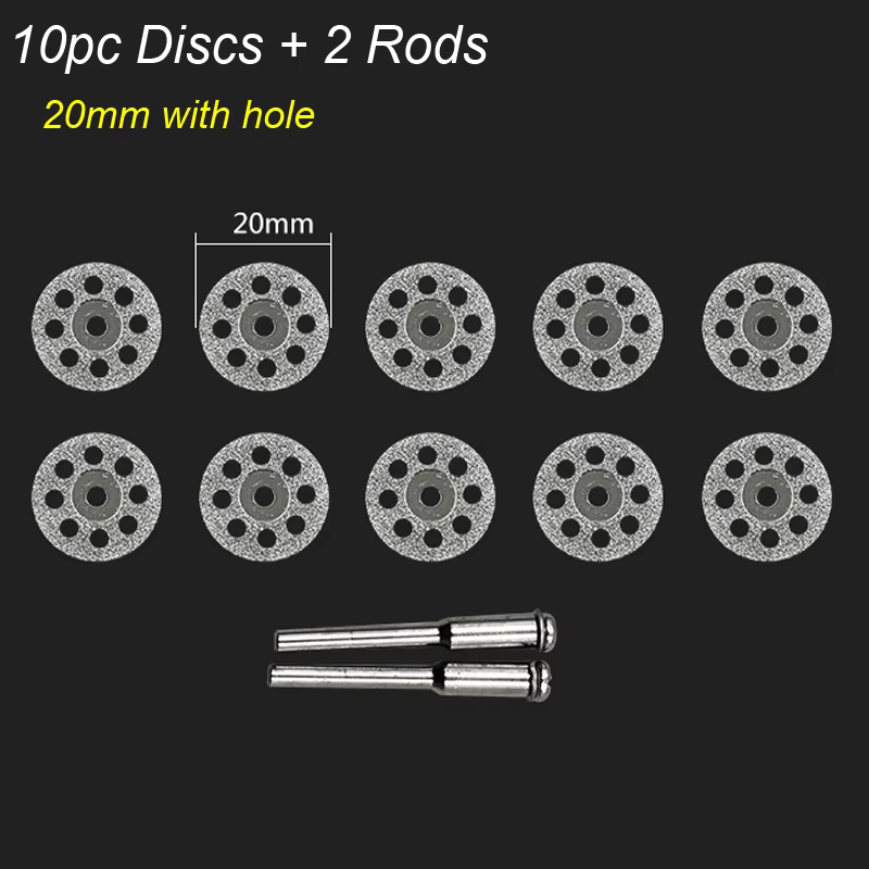 Disque de coupe en diamant, roues, lame de scie circulaire, outil rotatif, disque, Mini perceuse, ma