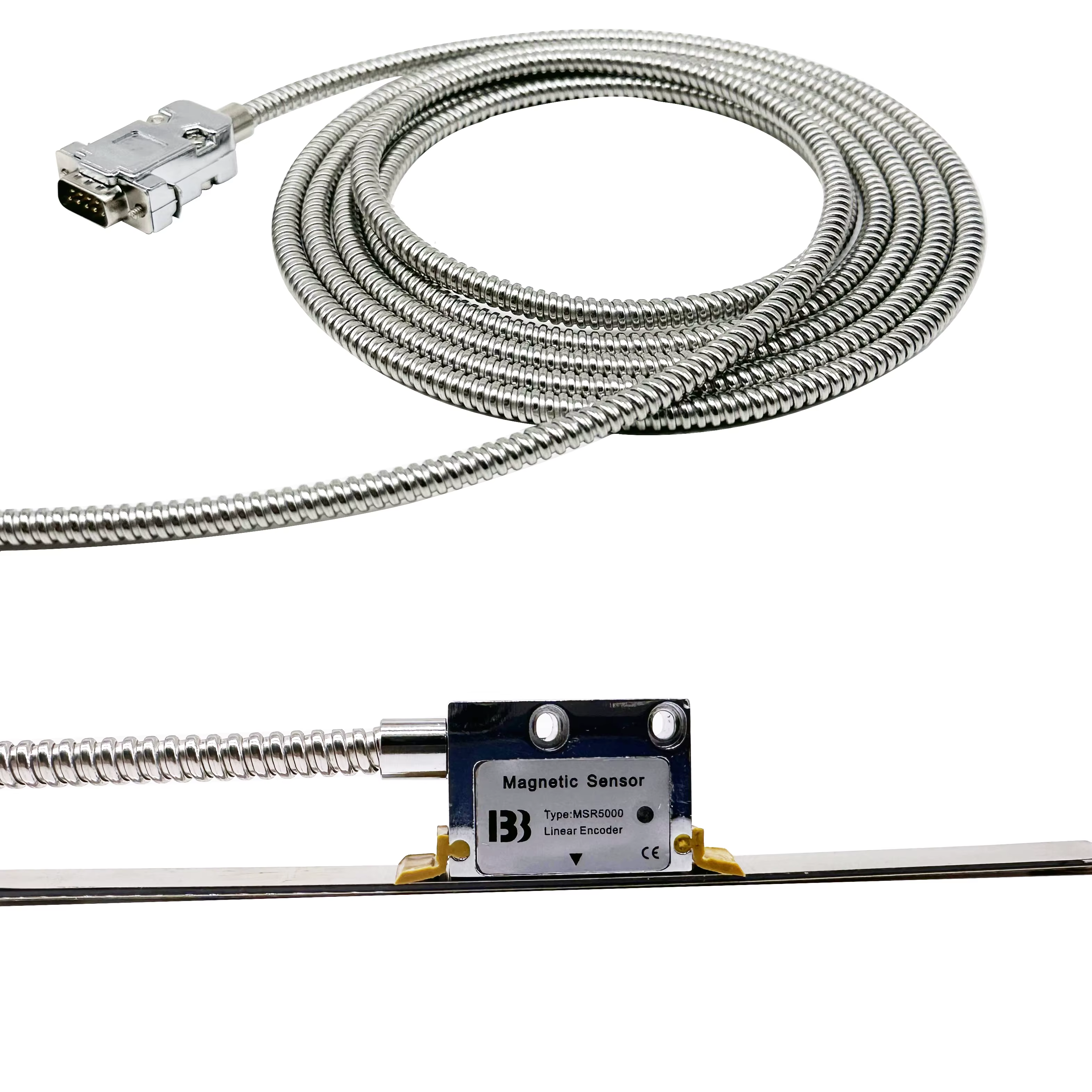 Meuleuse de tour de fraisage de haute précision, échelle magnétique DRO 5V 0.005mm, encodeur linéair