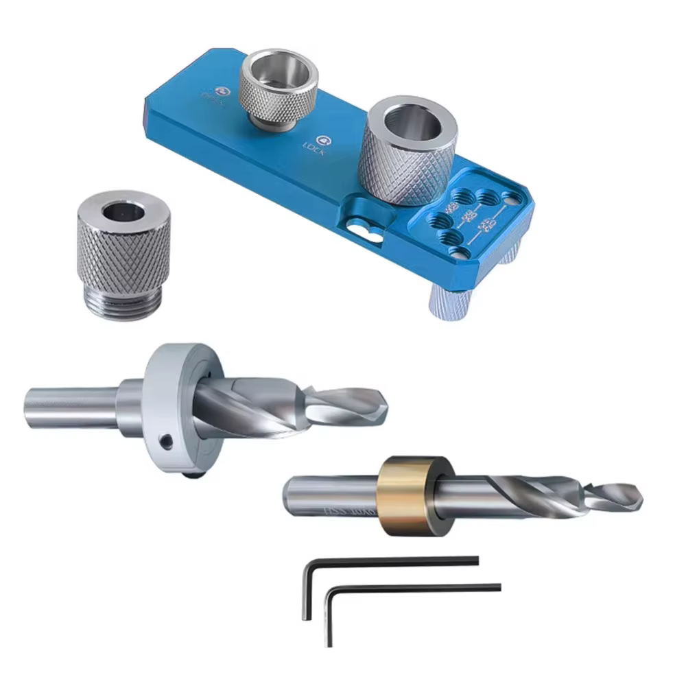 Guide de perçage en alliage d'aluminium pour profilés, conception réglable haute résistance, outil d