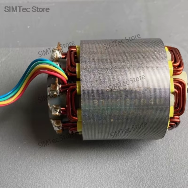 Moteur sans balais d'origine pour meuleuse d'angle sans balais Metabo 18V WB 18 LTX BL 125, pièces d