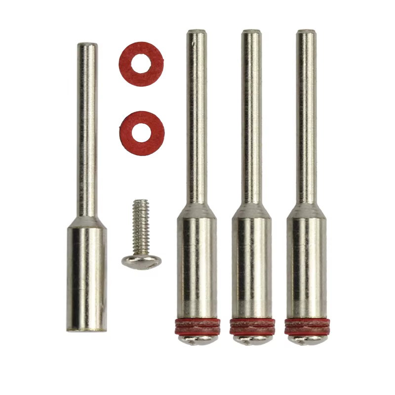 Mandrin à vis en acier avec poignée de 20 pièces/ensemble 2.35/3.0mm, support de coupe pour accessoi
