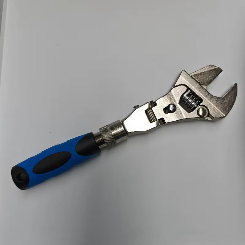 Clé à cliquet à tête secouante, télescopique rapide, pliable à 180 degrés, outil d'entretien manuel 