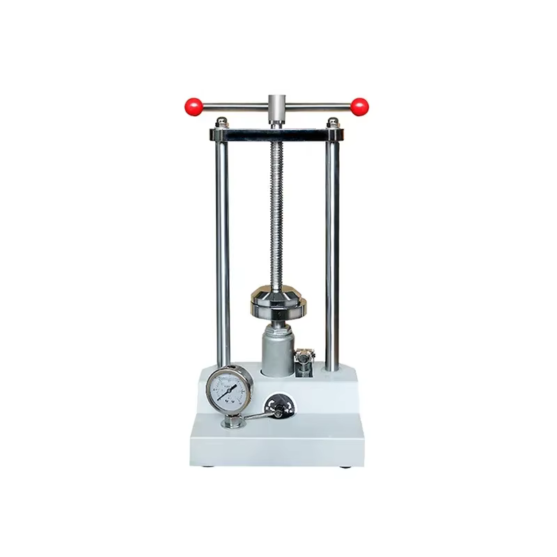 Presse dentaire hydraulique avec manomètre, presse à huile automatique adaptée aux équipements médic