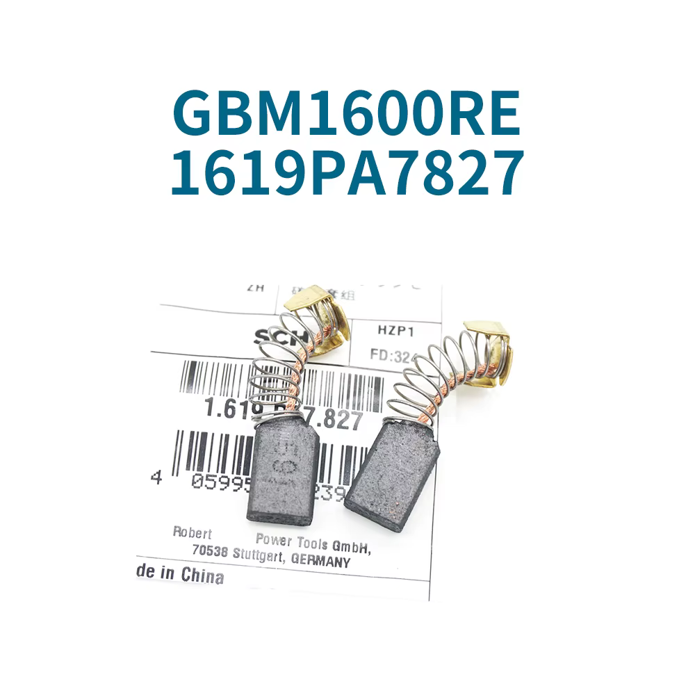 Balai de carbone pour Bosch GBM1600RE 1619PA7827, perceuse d'agitateur, perceuse d'avion, balais de 