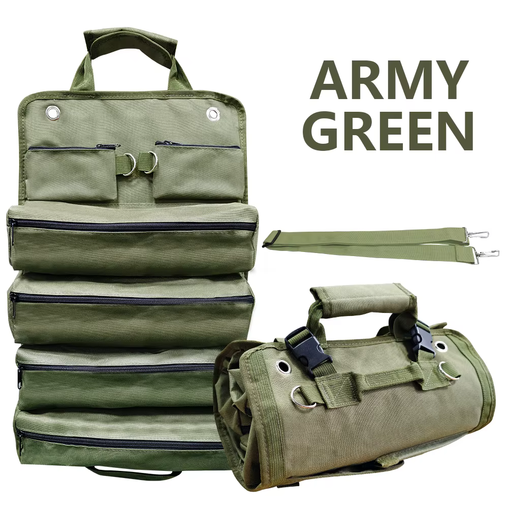 Sac à outils multi-poches, organiseur d'outils portables pour charpentier/plombier/technicien