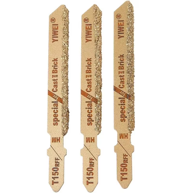 Lame de scie sauteuse diamant 3 "T150, Grain de carbure 50 grains, tige en T, outil de coupe de carr