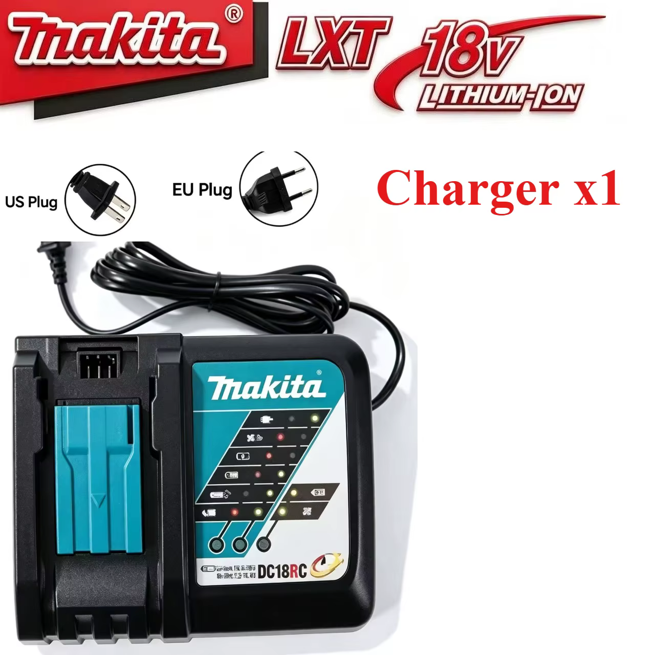 Batterie de remplacement pour Makita 14.4V BL1440 4.0Ah LXT avec indicateur LED et protection contre