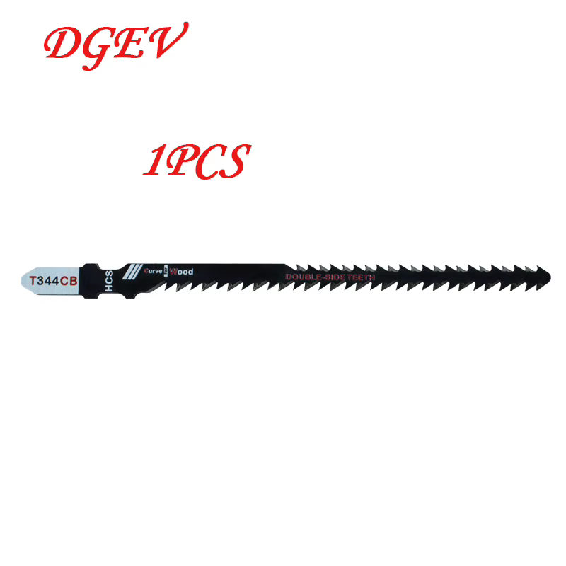 Lames de scie sauteuse double face T344Cb (lot de 4/8) pour une coupe courbe efficace, ensemble de l