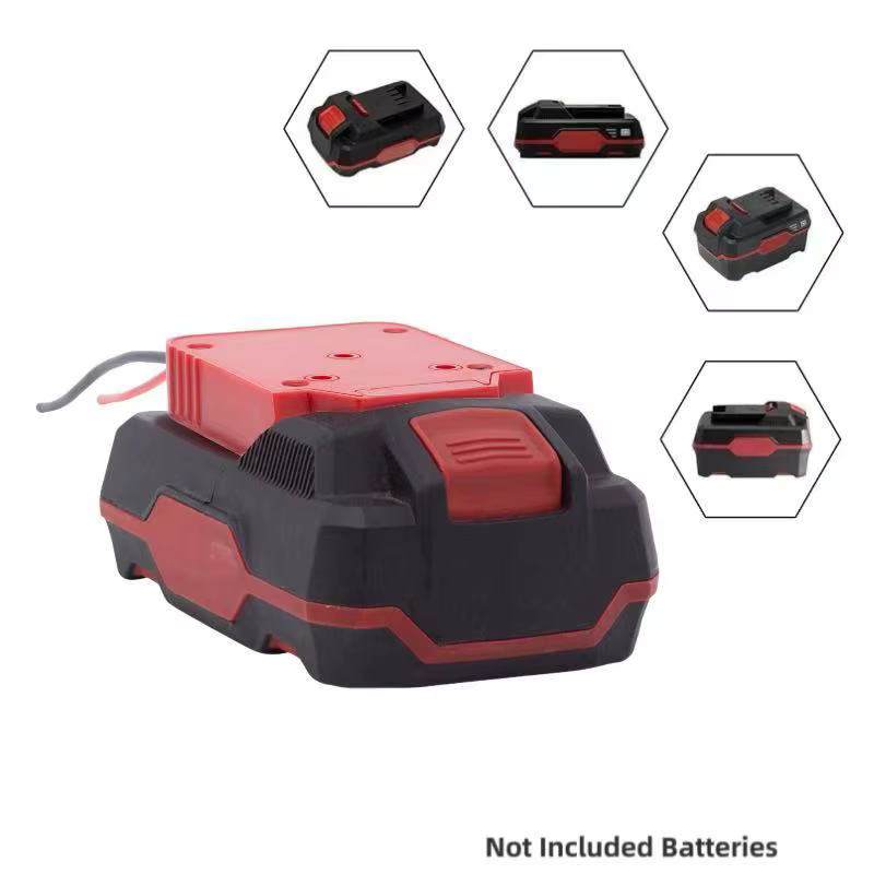 Adaptateur de batterie pour Lidi Parkside X20VTeam, avec porte-fusible et bornier de commutation, fi