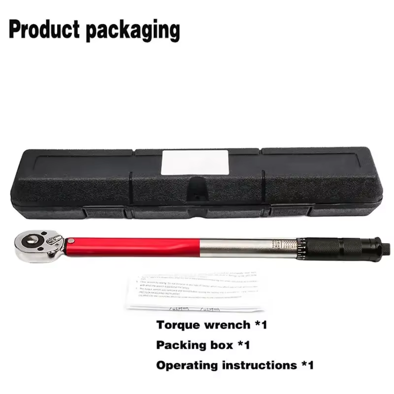 Clé dynamométrique 10-210N.m 1/2 ", clé dynamométrique à cliquet réversible précise, outil professio