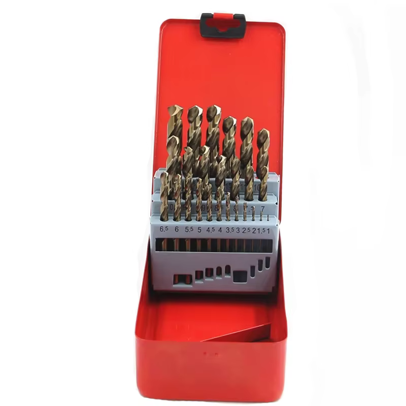 HSS-Co M35 forets hélicoïdaux à tige droite en Cobalt de haute qualité, accessoires d'outils électri