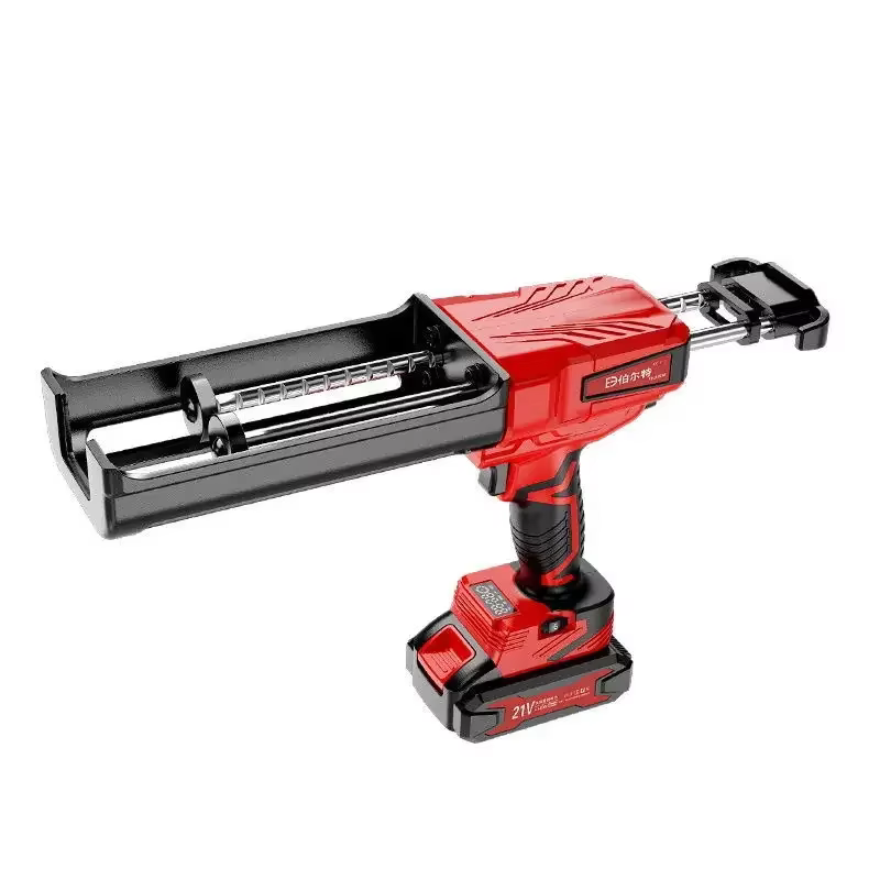 Pistolet à joint électrique à double tube, outil de construction, applicateur de colle entièrement a