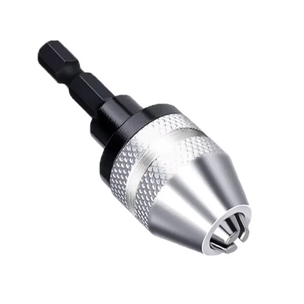 Mandrin sans clé pour perceuse électrique, adaptateur de tige de moteur, mini-mandrin, adaptateur de