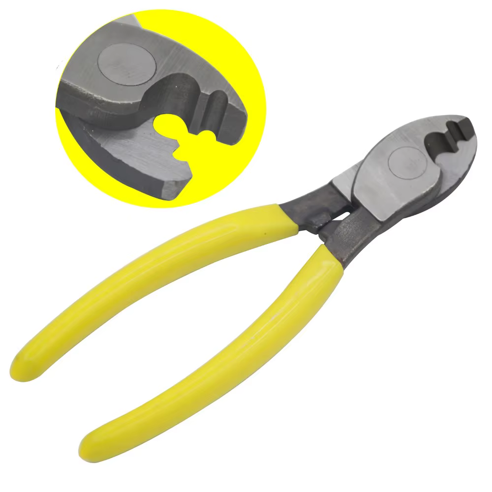 Pince coupante pour câble électrique, dénudeur de fil, outils à main, 6"