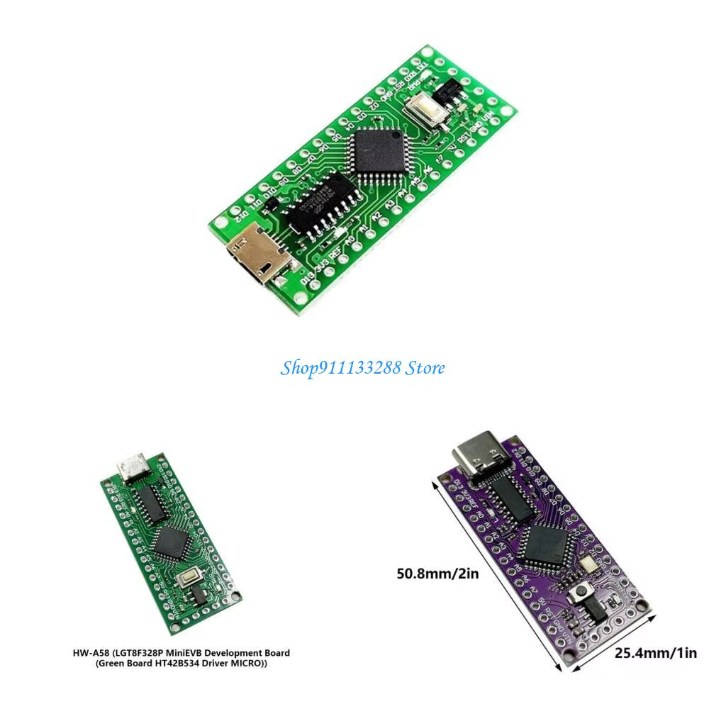 G88d Essential LGT8F328P PCB Development Tool pour ordinateur Projets bricolage pour tout le monde
