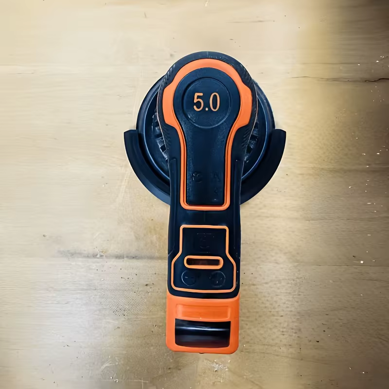 Support mural pour ponceuse de 150 mm, cadre peu encombrant avec support robuste et système de rail 