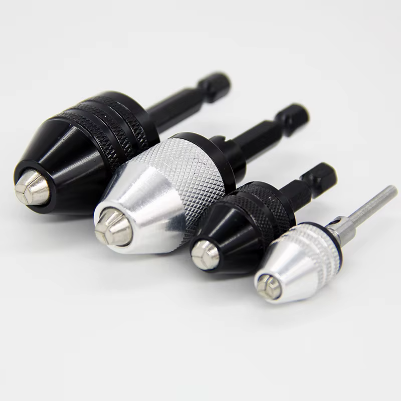 Mandrin de perceuse, tournevis sans clé, adaptateur de pilote d'impact, Micro moteur électrique, pin