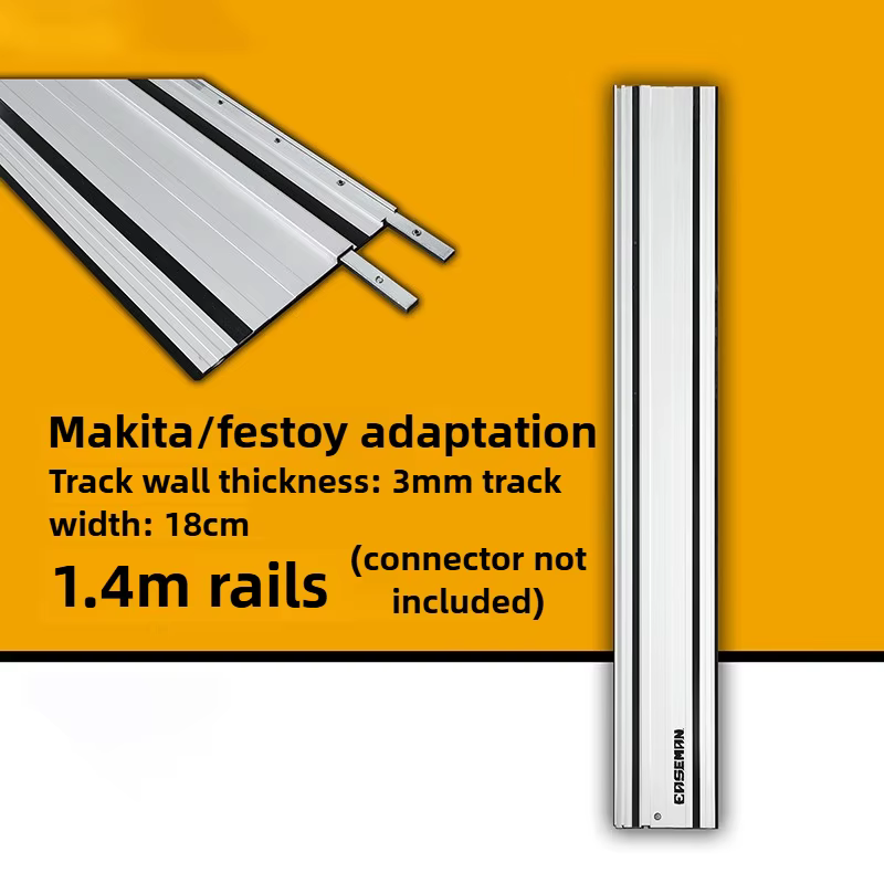Scie circulaire électrique à coupe plongeante avec rail de guidage, scie de précision pour le travai