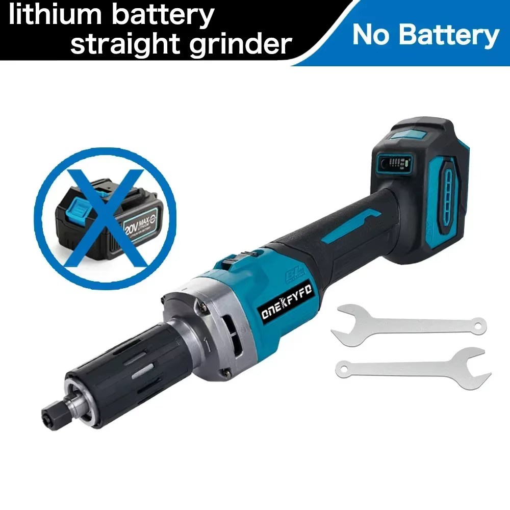 Makita-Meuleuse électrique sans balais, outil à distance variable, rectifieuse sans fil, 4 vitesses,