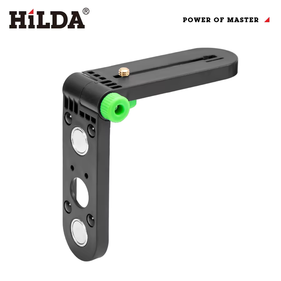 HILDA Mini support mural de niveau laser réglable 180 °   Support mural pour niveaux Laser à filetag