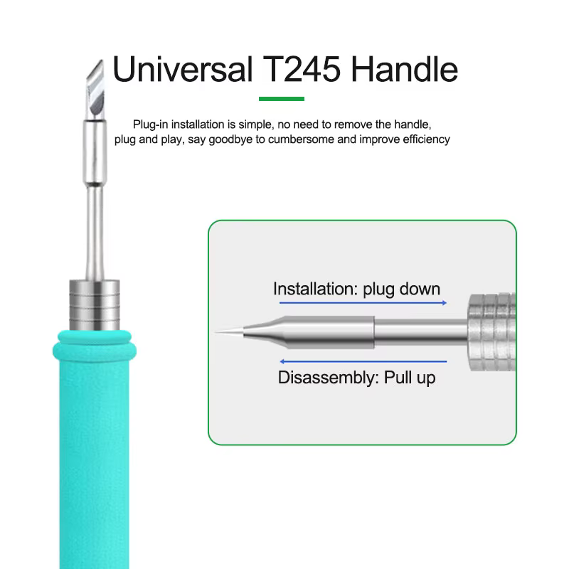 RELIFE RL-T245 pointes universelles C245 pointe de fer à souder Compatible pour X soudage T245 Stati