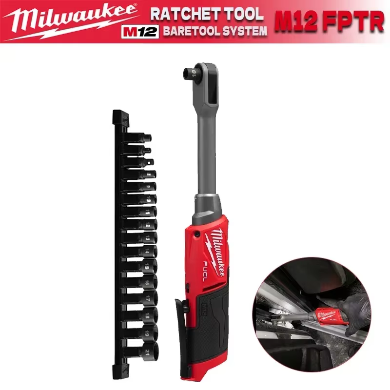 Indicateur de carburant Milwaukee M12 FPTR/3050 M12™MILWAUElle-Outil électrique à cliquet Rainbow Re