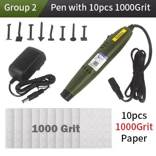Ponceuse électrique Mini meuleuse 18W ponceuse Type de stylo polisseuse pour bricolage modèle moules