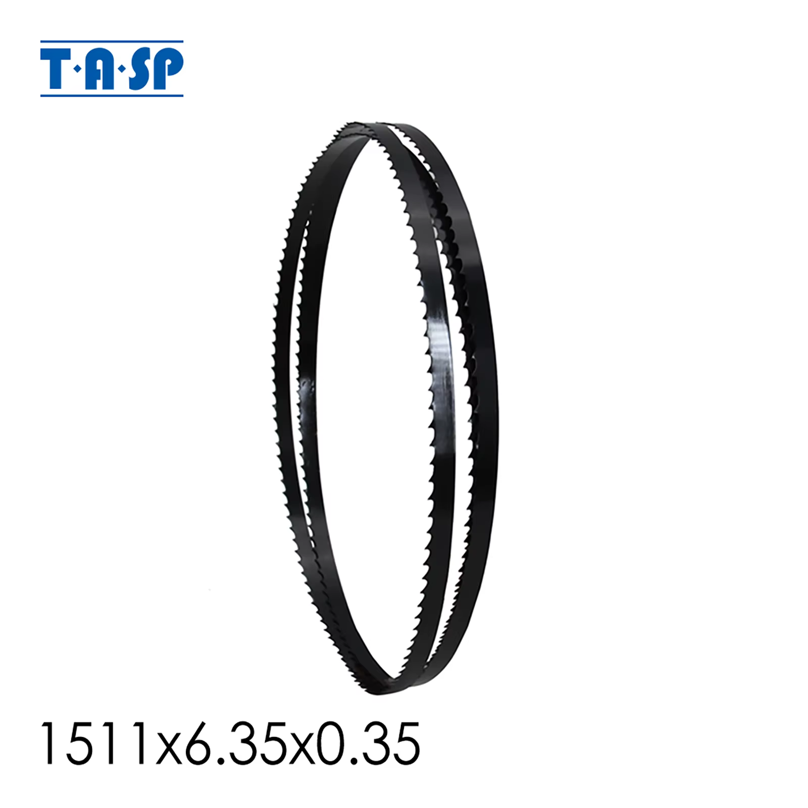 Lame de scie à ruban TASP 1511 mm 59-1/2"x1/4"x0.35 mm 6 TPI pour scie à ruban à bois Ryobi BS900 Bl