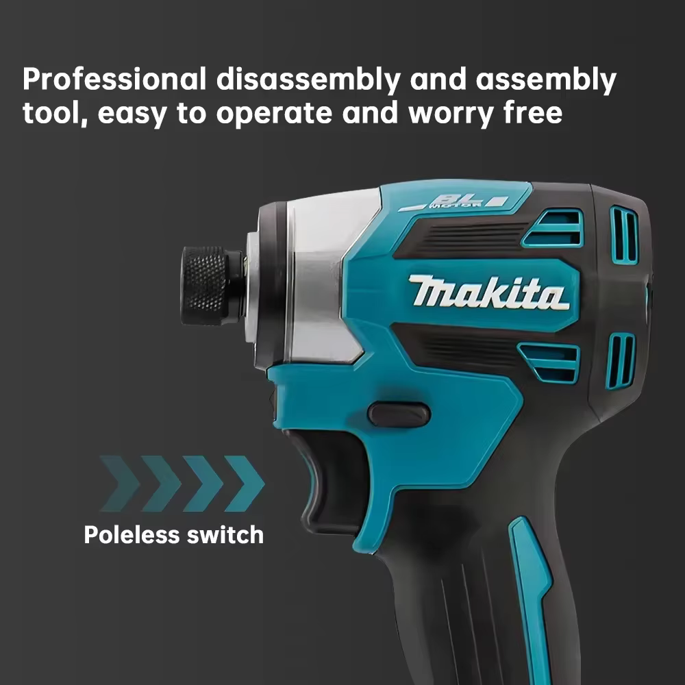 2025 Makita DTD173 bule 18v sans brosse Lithium-ion pilote d'impact outil électrique outil multifonc