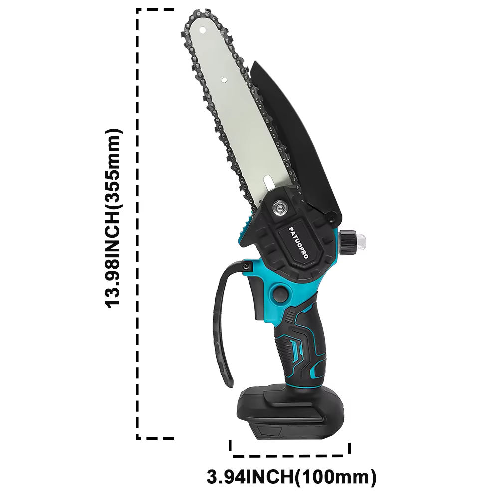 Makita – Mini scie électrique sans fil de 6 pouces, outils de jardinage pour le travail du bois, cou