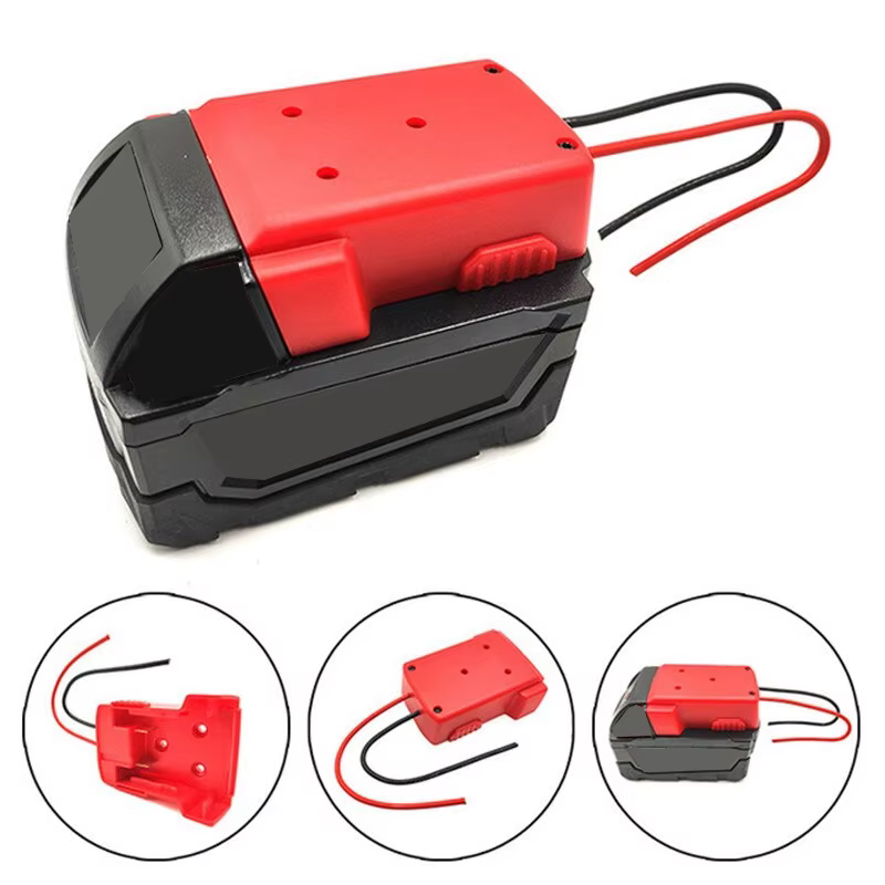Adaptateur de batterie pour Makita/Bosch/Milwaukee/Dewalt, adaptateur de batterie 18V, connecteur d'