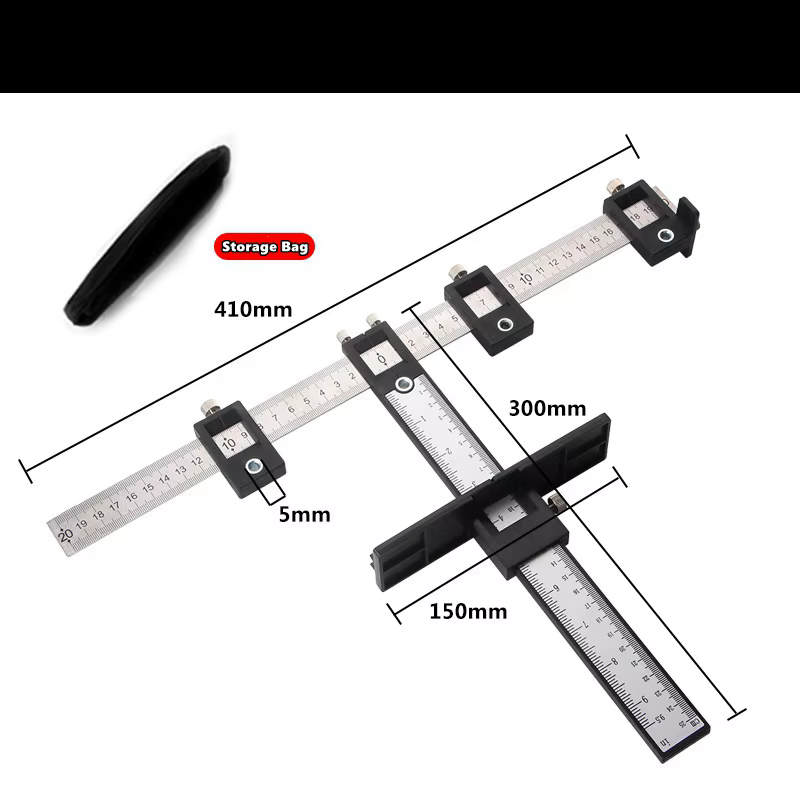 Localisation foret foret poinçon localisateur gabarit perceuse Guide armoire poignée bouton modèle l