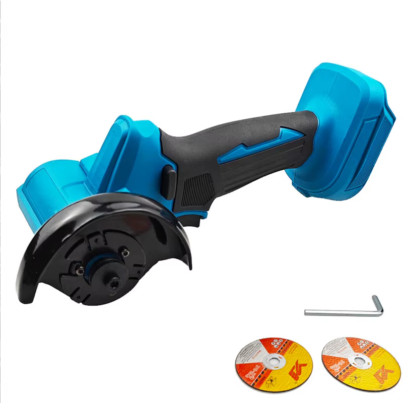 Makita – Mini meuleuse d'angle sans fil de 3 pouces, Machine à polir, meuleuse de coupe en diamant +