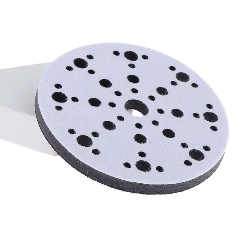 Tampon d'interface en éponge souple, 6 pouces, 150mm, 49 trous, pour tampons de ponçage, disques de