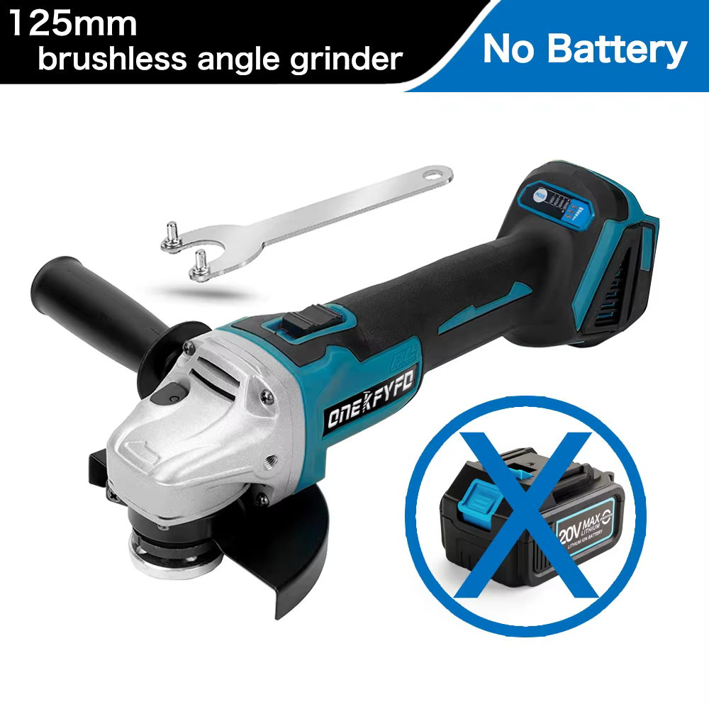 Meuleuse d'angle sans fil pour Makita, batterie Eddie Ion, coupe sans balais, polissage, meulage, 18