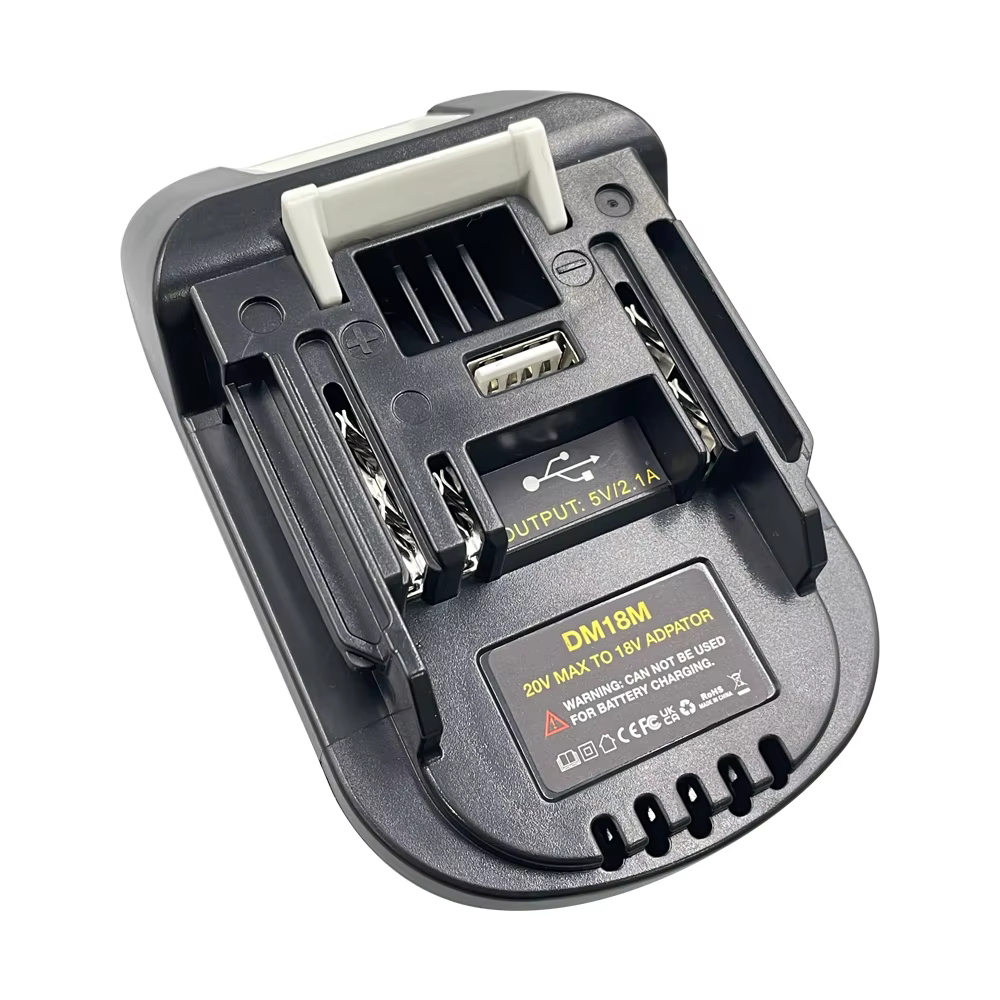 Adaptateur de batterie pour Milwaukee pour Dewalt pour Makita Bl1830 Bl1850 Batteries pour outils de
