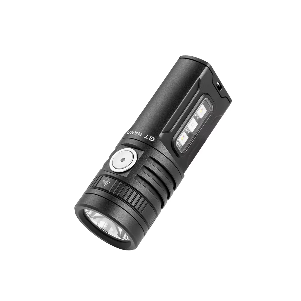 Mini lampe de poche multifonction avec LED UV RGB Lumintop GT NANO V6.0 720 lumens 410 mètres avec q