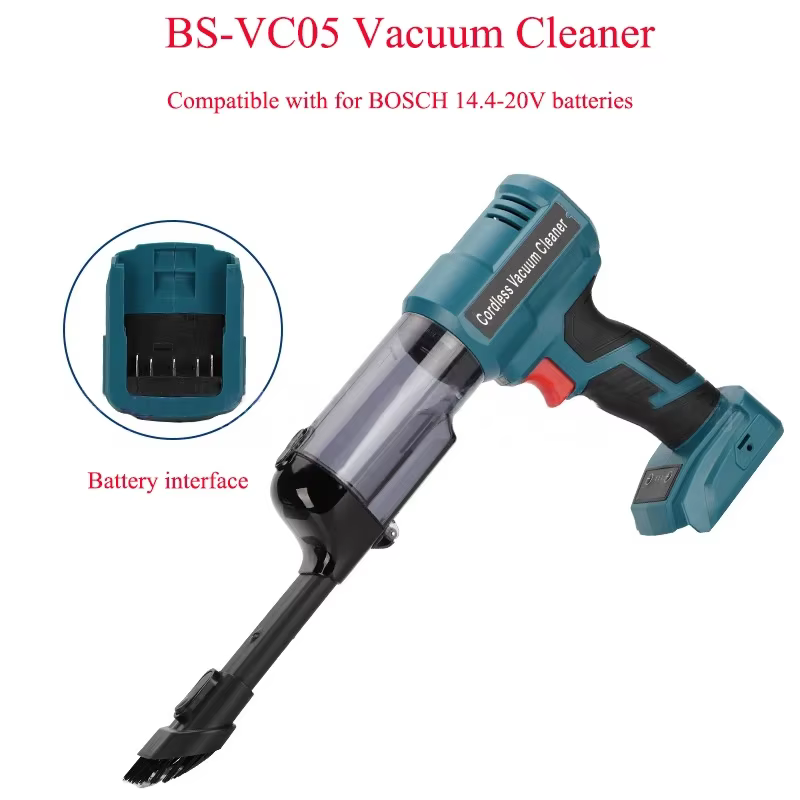 Aspirateur à moteur sans balais Portable VC05 pour batterie Li-ion Makita/DeWalt/Milwaukee/Bosch/Ryo
