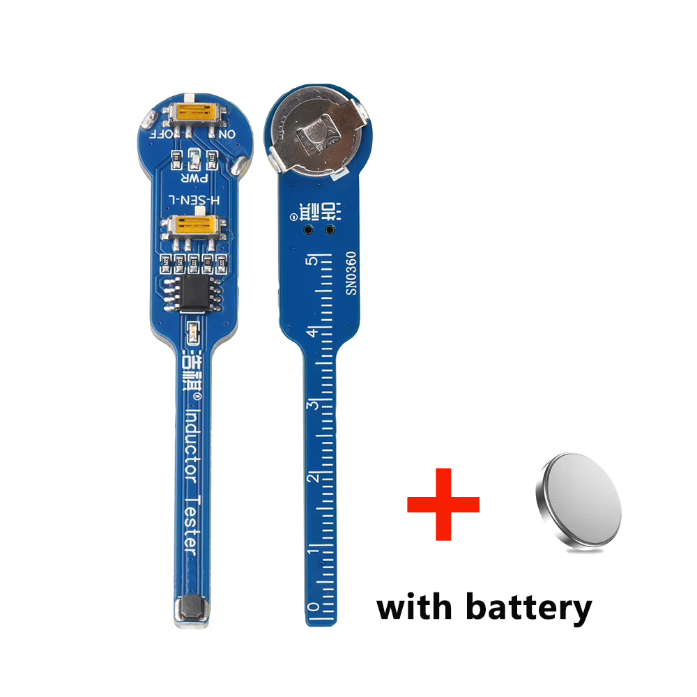 Testeur d'inductance et de capacité par induction électromagnétique pour la réparation rapide des ca
