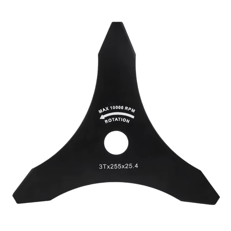 3 dents débroussailleuse débroussailleuse lame de tondeuse accessoires de tondeuse à gazon