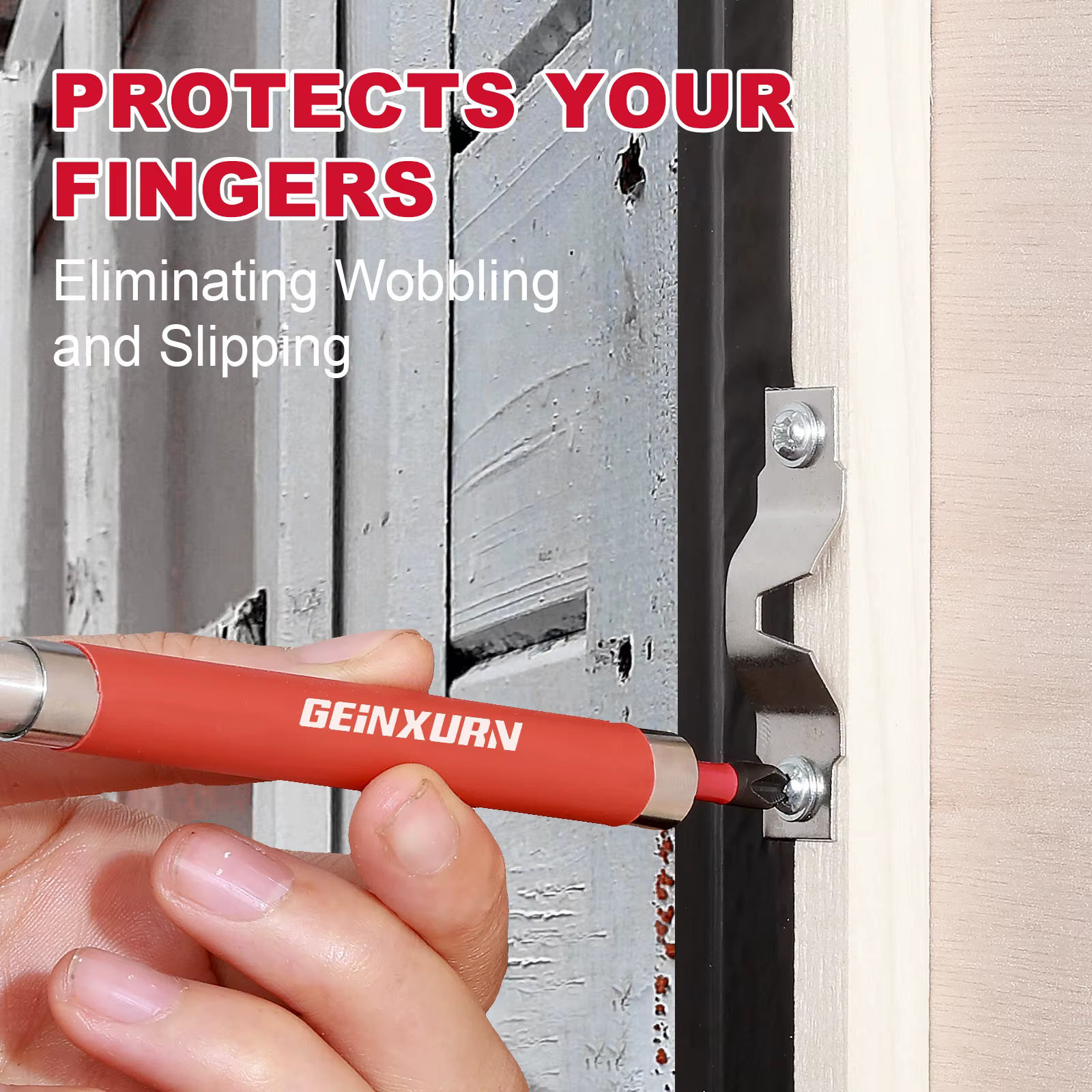 Guide d'entraînement Geinxurn avec manchon rétractable (3,15") et embout de tournevis, support de po